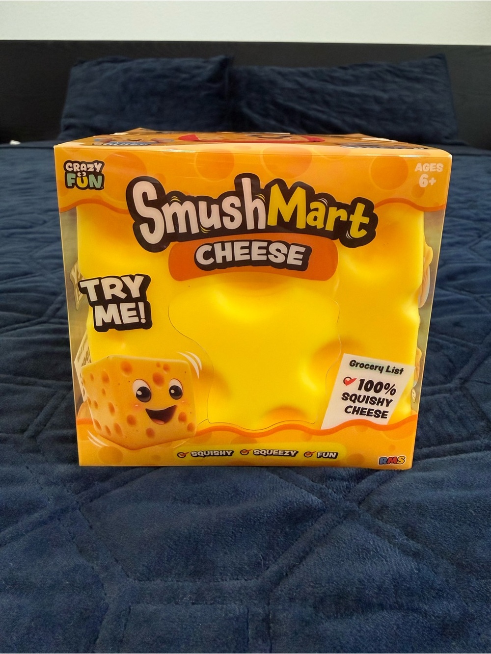 Cheese Squishy Toy - Bright Yellow have 2 available! Each one $18!